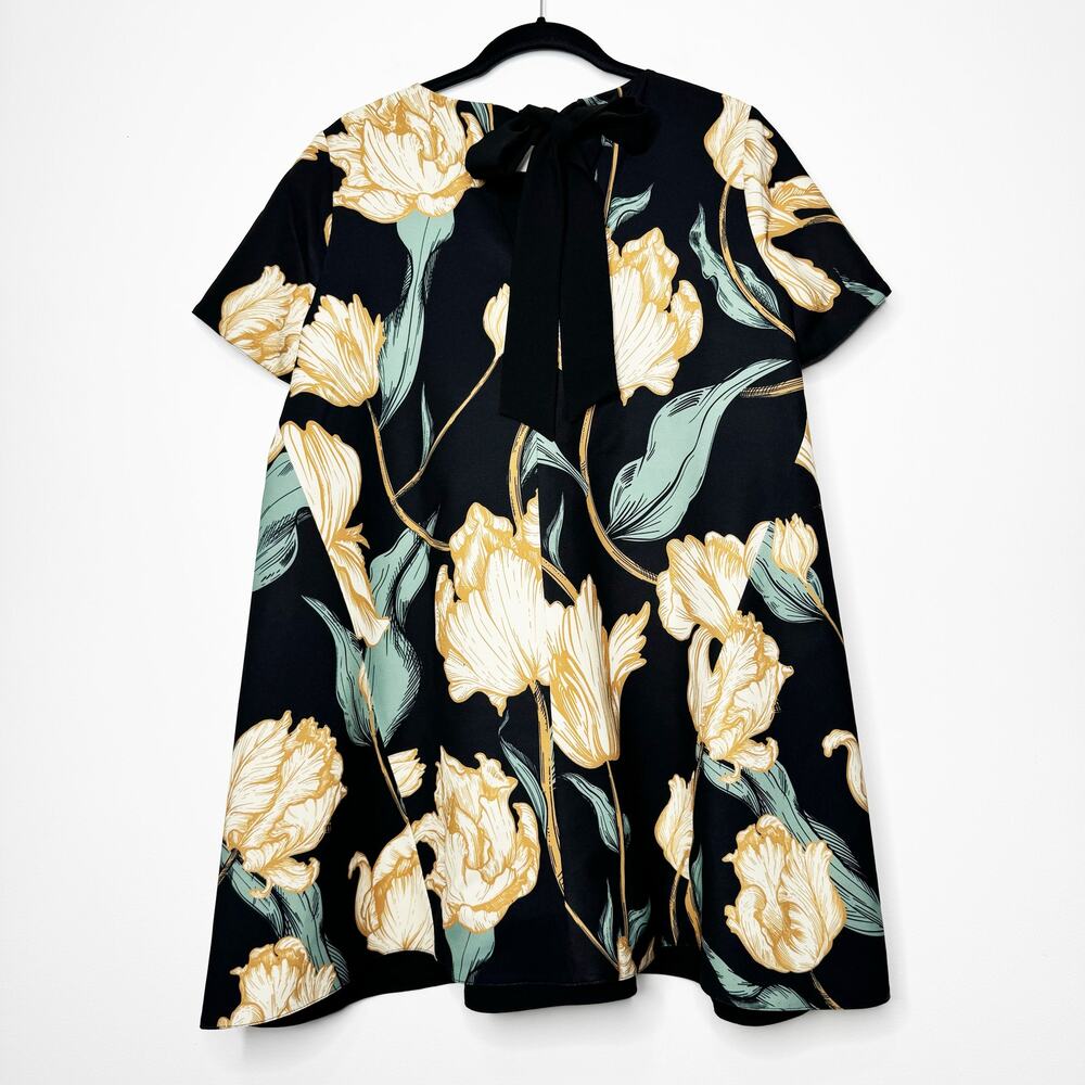 Mestiza Black Reversible Mini Swing Dress - Women - Picture 11 of 16